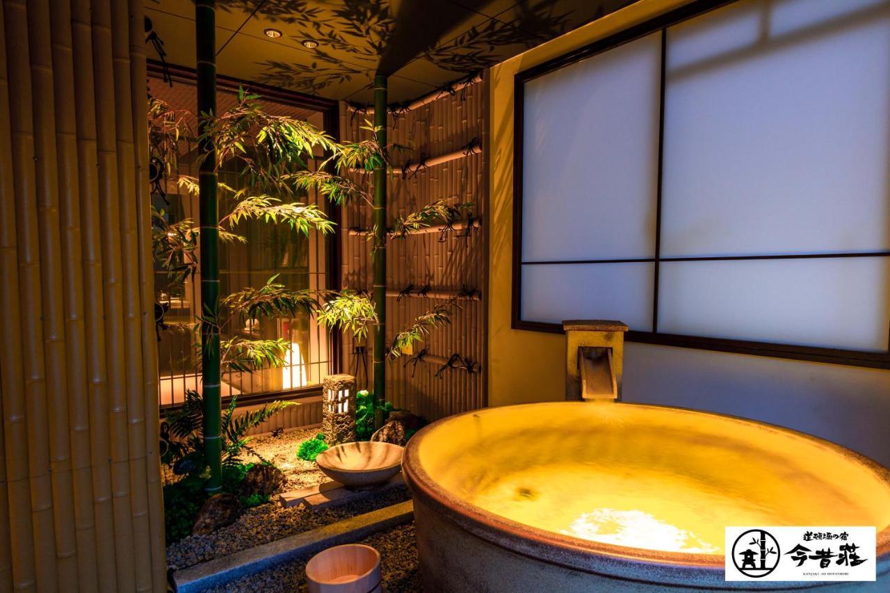 Konjaku-So Dotonbori Garden Spa Stay โอซาก้า ภายนอก รูปภาพ