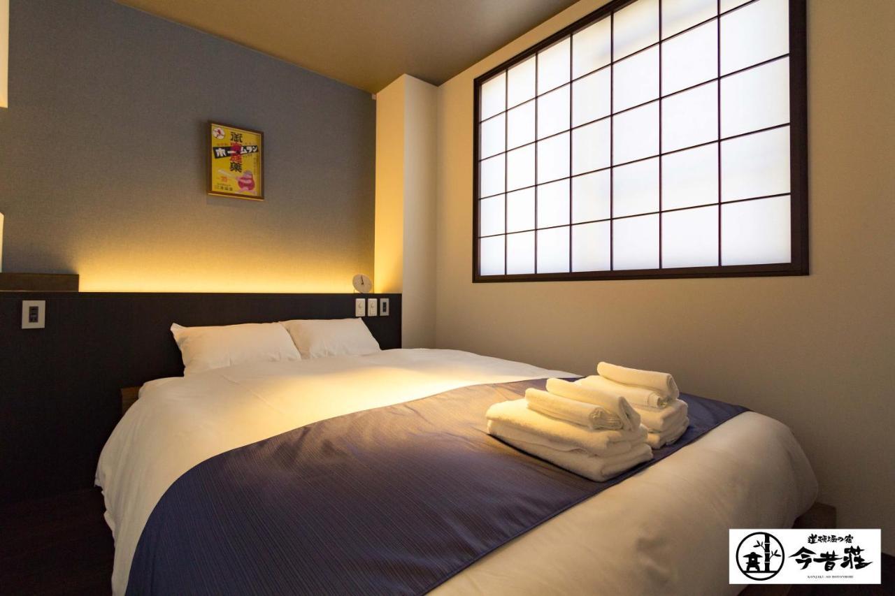 Konjaku-So Dotonbori Garden Spa Stay โอซาก้า ภายนอก รูปภาพ