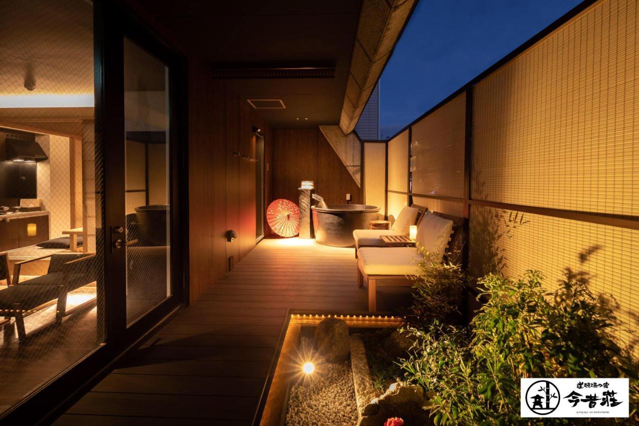 Konjaku-So Dotonbori Garden Spa Stay โอซาก้า ภายนอก รูปภาพ